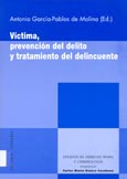 Imagen de portada del libro Víctima, prevención del delito y tratamiento del delincuente