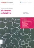 Imagen de portada del libro El sistema educativo