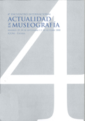 Imagen de portada del libro 4º Encuentro Internacional Actualidad en Museografía