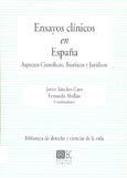 Imagen de portada del libro Ensayos clínicos en España