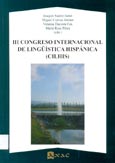 Imagen de portada del libro III Congreso internacional de lingüística hispánica (CILHIS)