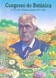 Imagen de portada del libro Congreso de Botánica en homenaje a Francisco Loscos (1823-1886)