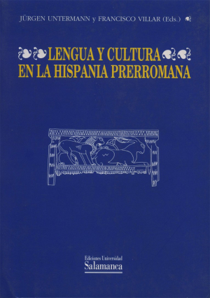 Imagen de portada del libro Lengua y cultura en Hispania prerromana