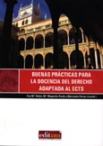 Imagen de portada del libro Buenas prácticas para la docencia del Derecho adaptada al ECTS