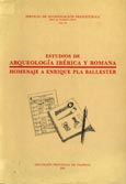 Imagen de portada del libro Estudios de arqueología ibérica y romana
