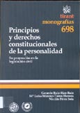 Imagen de portada del libro Principios y derechos constitucionales de la personalidad