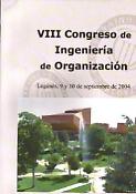 Imagen de portada del libro VIII Congreso de Ingeniería de Organización