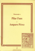 Imagen de portada del libro Homenaje a Pilar Faus y Amparo Pérez