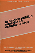Imagen de portada del libro La función pública superior en Estados Unidos