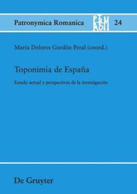 Imagen de portada del libro Toponimia de España
