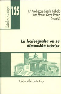 Imagen de portada del libro La lexicografía en su dimensión teórica
