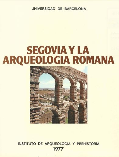 Imagen de portada del libro Segovia y la arqueologia romana