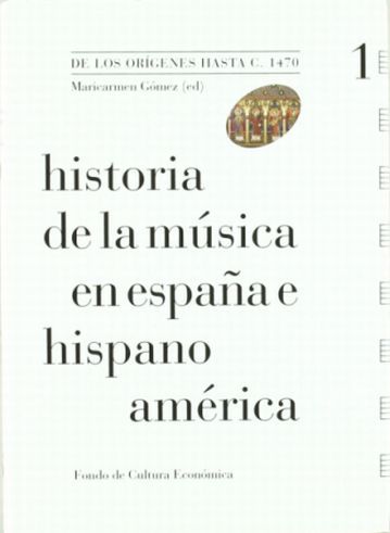 Imagen de portada del libro Historia de la música en España e Hispanoamérica