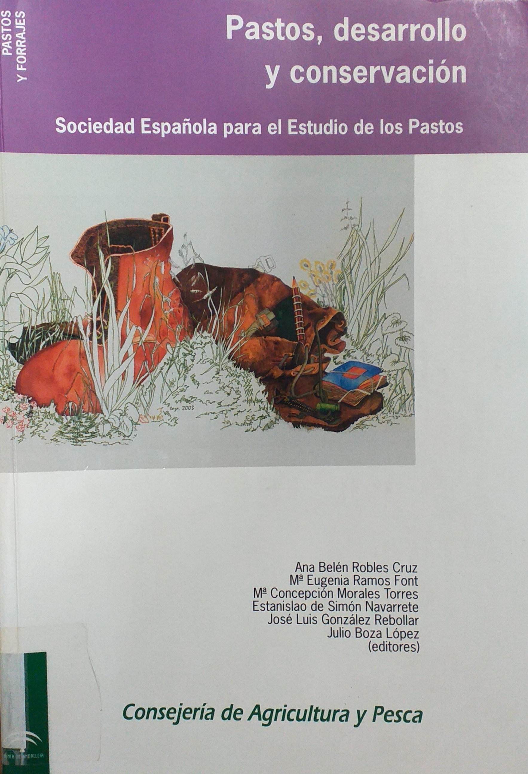 Imagen de portada del libro Pastos, desarrollo y conservación