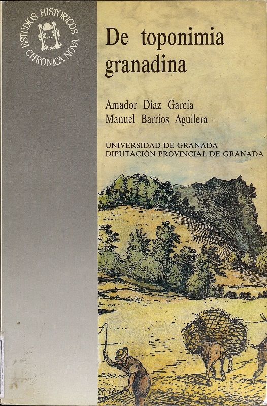 Imagen de portada del libro De toponimia granadina