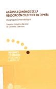 Imagen de portada del libro Análisis económico de la negociación colectiva en España