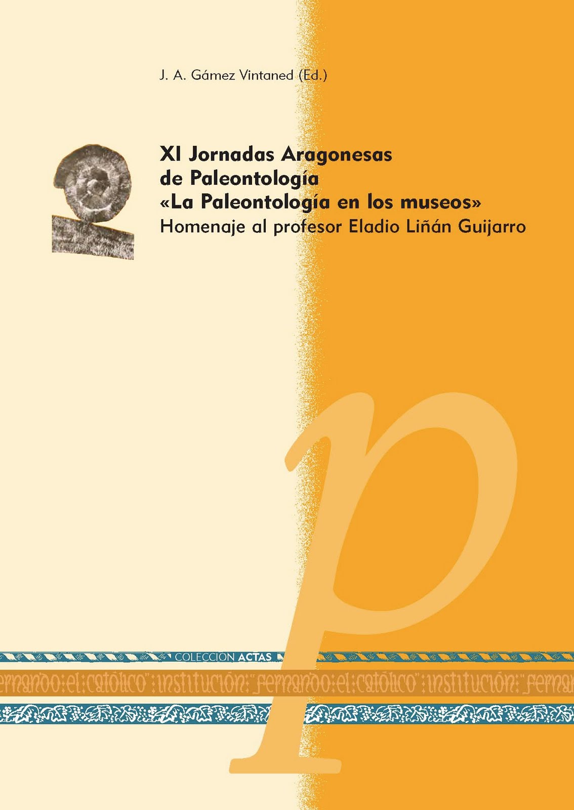 Imagen de portada del libro La palentología en los museos