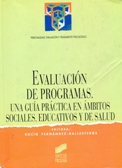 Imagen de portada del libro Evaluación de programas