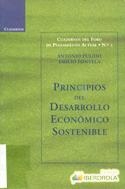 Imagen de portada del libro Principios del desarrollo económico sostenible