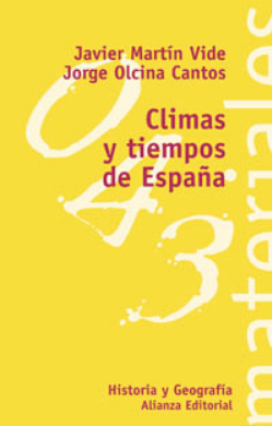 Imagen de portada del libro Climas y tiempos de España