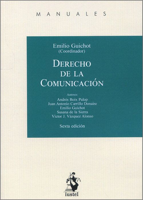 Imagen de portada del libro Derecho de la comunicación