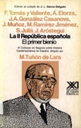 Imagen de portada del libro La segunda república española. El primer bienio