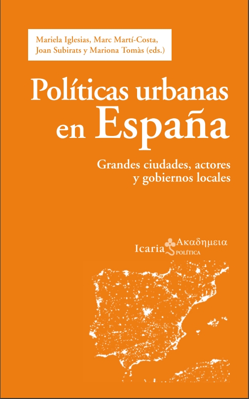 Imagen de portada del libro Políticas urbanas en España