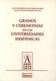 Imagen de portada del libro Grados y ceremonias en las universidades hispánicas