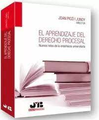 Imagen de portada del libro El aprendizaje del derecho procesal