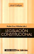 Imagen de portada del libro Legislación constitucional