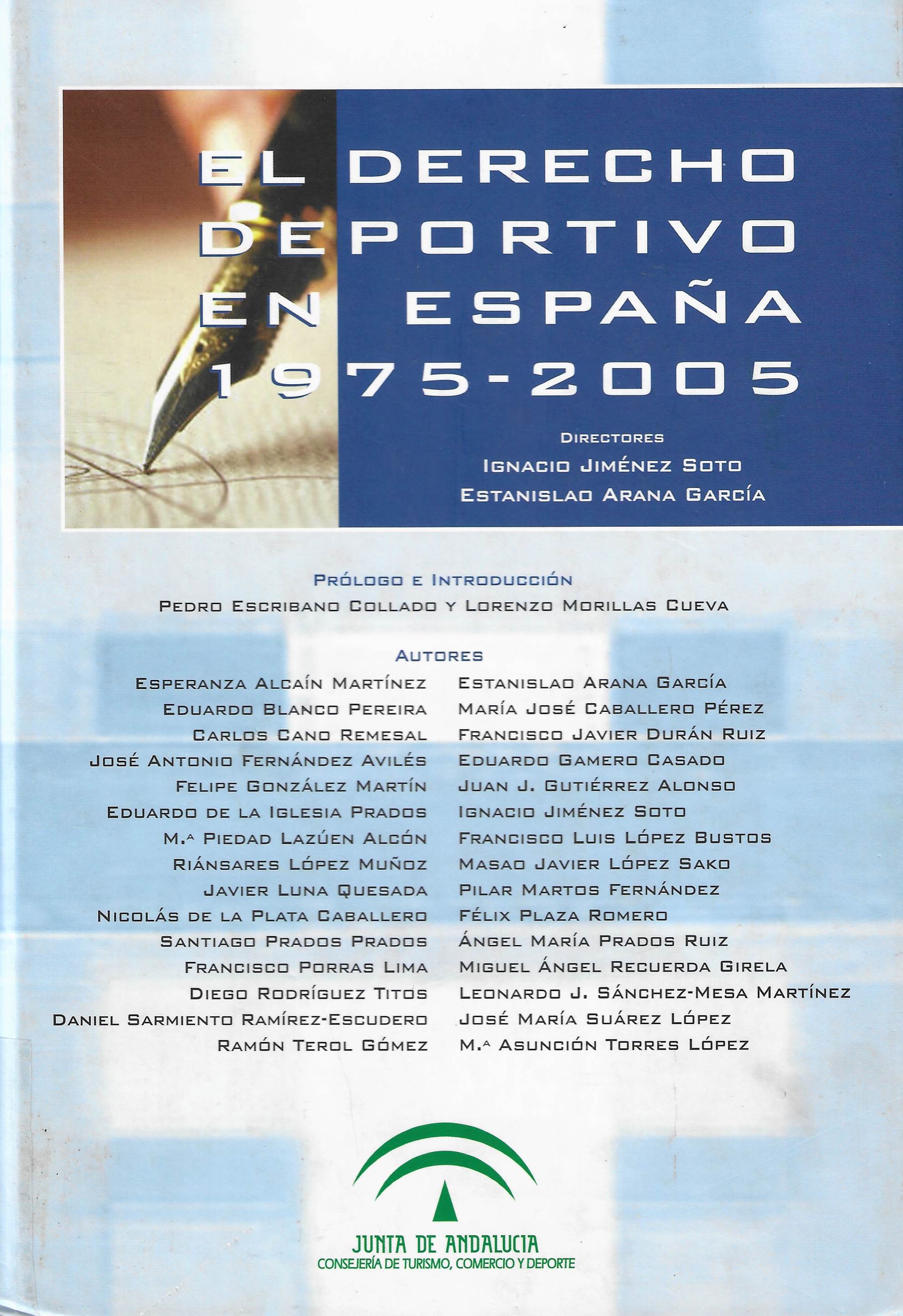 Imagen de portada del libro El derecho deportivo en España