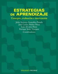 Imagen de portada del libro Estrategias de aprendizaje : concepto, evaluación e intervención