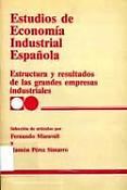 Imagen de portada del libro Estudios de economía industrial española