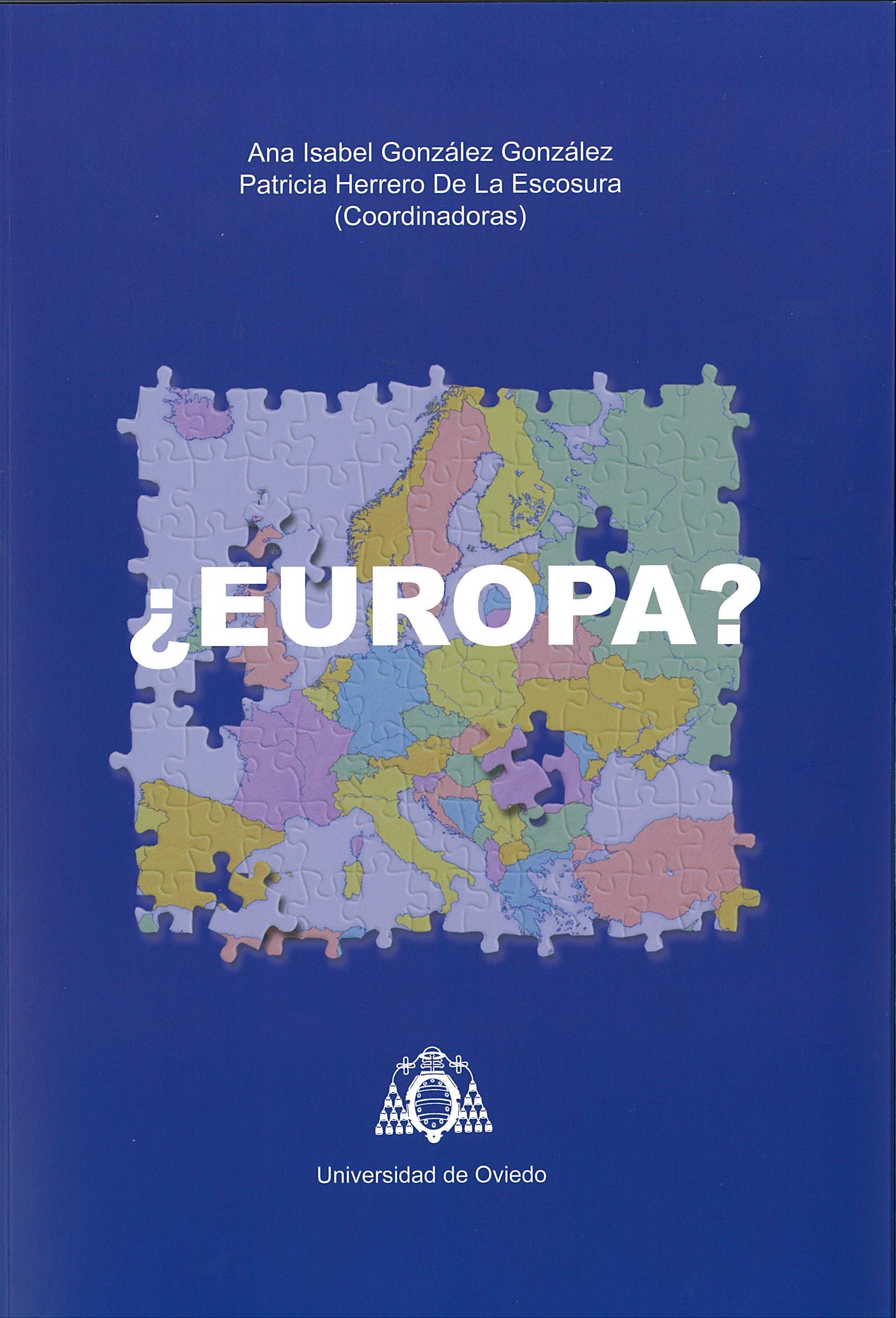 Imagen de portada del libro ¿Europa?