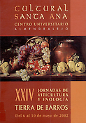 Imagen de portada del libro XXIV Jornadas de Viticultura y Enología de la Tierra de Barros