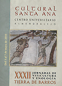 Imagen de portada del libro XXXII Jornadas de Viticultura y Enología de la Tierra de Barros
