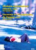 Imagen de portada del libro Denbora-aurrekontuen inkesta, 2003 = Encuesta de presupuestos de tiempo, 2003