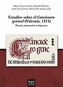 Imagen de portada del libro Estudios sobre el Cancionero General (Valencia, 1511)