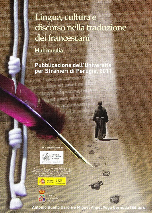 Imagen de portada del libro Lingua, cultura e discorso nella traduzione dei francescani, Perugia