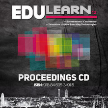 Imagen de portada del libro Edulearn 12. International conference on Education and New Learning Technology (Barcelona, 2-4 de julio de 2012)