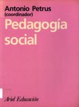 Imagen de portada del libro Pedagogía social
