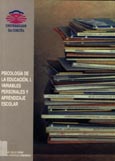 Imagen de portada del libro Psicología de la educación. I. Variables personales y aprendizaje escolar