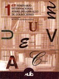 Imagen de portada del libro Primer seminario internacional sobre desarrollo de colecciónes
