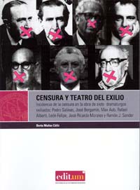 Imagen de portada del libro Censura y teatro del exilio