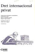 Imagen de portada del libro Dret internacional privat