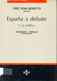 Imagen de portada del libro España a debate