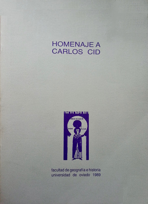 Imagen de portada del libro Homenaje a Carlos Cid