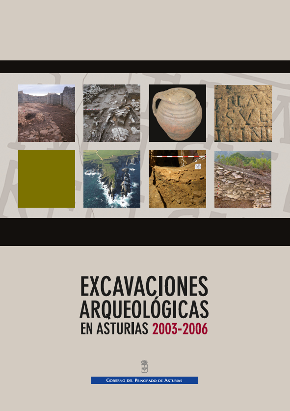 Imagen de portada del libro Excavaciones arqueológicas en Asturias 2003-2006