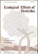 Imagen de portada del libro Ecological effects of pesticides