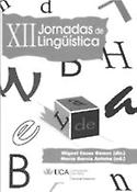Imagen de portada del libro XII Jornadas de Lingüística